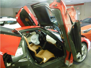 Illustration for article titled That Ferrari Enzo Destroyed In CT Can Now Be Yours For Not Cheap